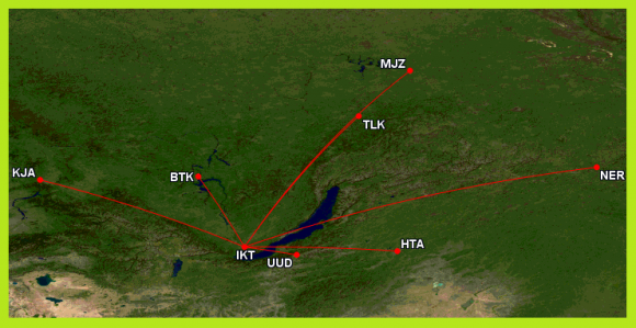7 новых рейсов из Иркутска от S7: все по России и все красивые