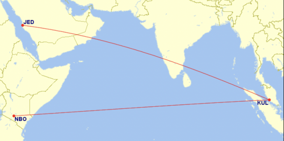 Air Asia будет летать в Кению (!) и Саудовскую Аравию