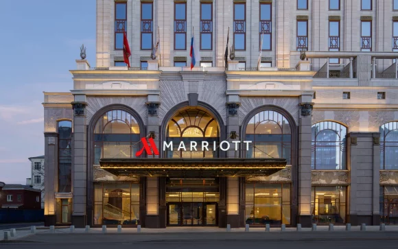 Двухместные номера в 5* Marriott Imperial Plaza в Москве за 40 евро
