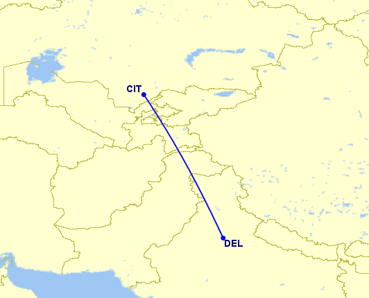 FlyArystan: полеты между Казахстаном и Индией за 4200 рублей
